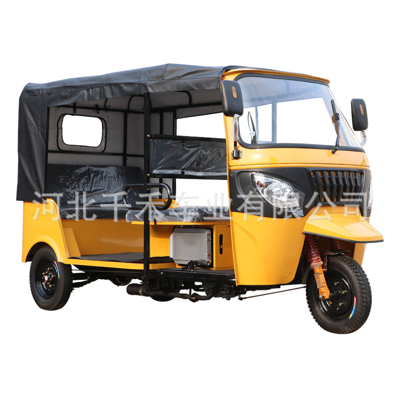 Tuktuk de combustible TUKTUK Tuktuk Tuktuk Tuktuk Tuktuk Motocicleta de tres ruedas Bajaj Comercio exterior especial transfronterizo de doble fila y tres filas
