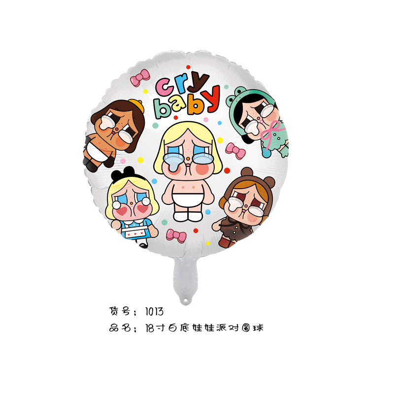 18inch 흰색 배경 인형 파티 공