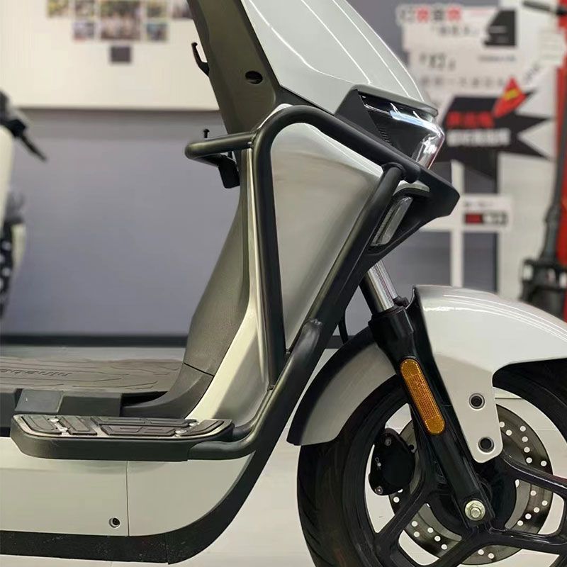 Suitable for Ninebot M80C/M85C/M95C+ Front Bumper with Pedal, Anti-Fall, Anti-Collision, Thickened and Reinforced Modification Accessories