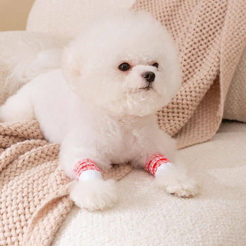 Dog socks, joint socks, non-removable leggings, dog foot covers, cat cotton socks, medium and small dog all-season pet socks
