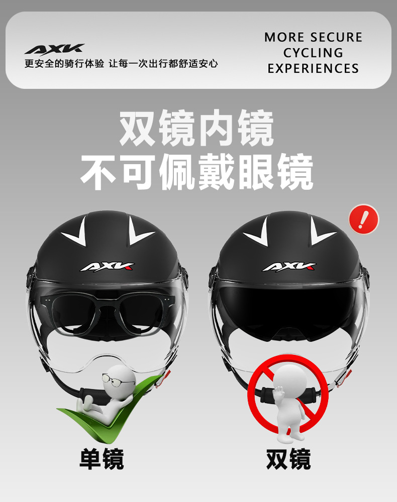 Suitable for New National Standard 3C Certified Electric Motorcycle Helmets for Men, Summer Sun Protection Battery Cars for Women, Universal for All Seasons