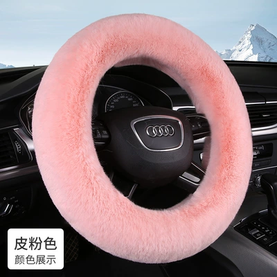 Car Steering Wheel Cover Winter | Steering wheel cover - taro-color-38cm