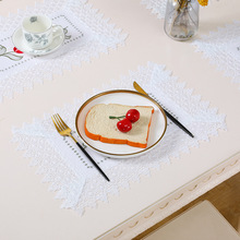 供应十字绣玫瑰郁金香桌旗美式感恩节桌旗盖布装饰布艺餐垫