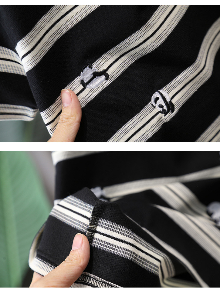 7134 traje de camiseta de panda para niños ropa de manga corta de verano hermoso verano para niños nuevo traje casual de dos piezas de verano