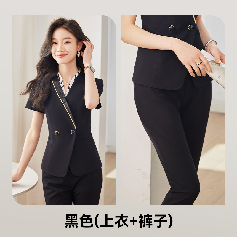 블랙 코트 + 바지