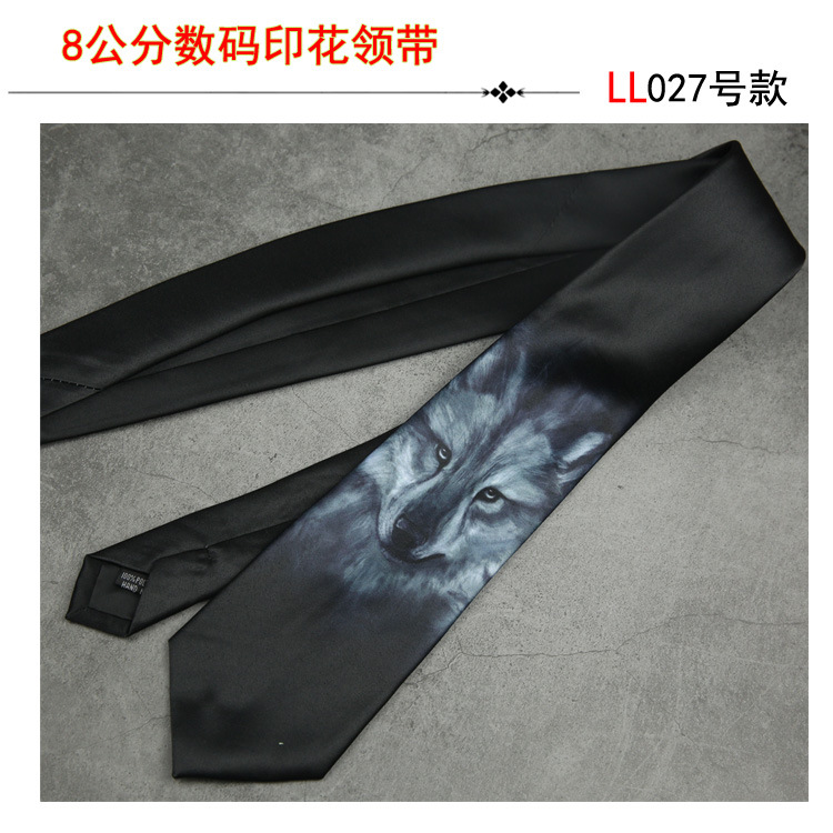 트렌디한 틈새 넥타이 스타일 027