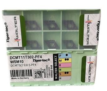 瓦尔特菱形车刀片DCMT11T304-MP4 WPP20S内孔刀片 不锈钢刀片