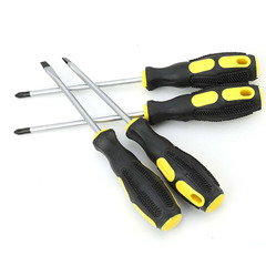 Factory Wholesale Extended Cross Flat Head Screwdriver, Screw Extractor with Magnetic Bit, Household Industrial Grade