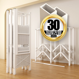 Simple Cloth Wardrobe Modern Simple Wardrobe Household Bedroom Rental Room Steel Pipe Thick Reinforced Assembly Storage Cabinet