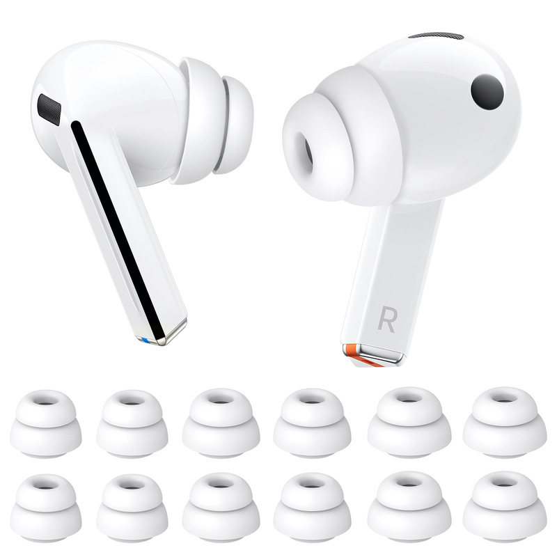 Suitable for Samsung Double-Layer Ear Caps Galaxy Buds 3 Pro&Buds 4 Pro Silicone Ear Caps with Dust-Proof Net Suitable for Samsung Double-Layer Ear Caps Galaxy Buds 3 Pro&Buds 4 Pro Silicone Ear Caps with Dust-Proof Net