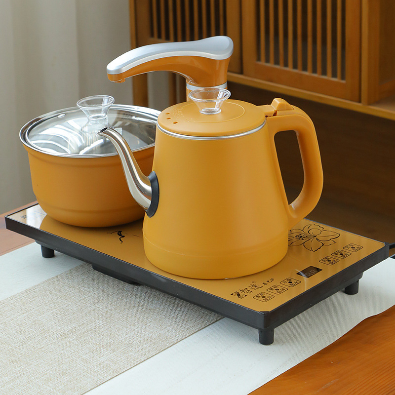 家庭用ケトルホスト埋め込み電磁茶ストーブ全自動給水オールインワンティーテーブルティーテーブルティーメイキング|undefined