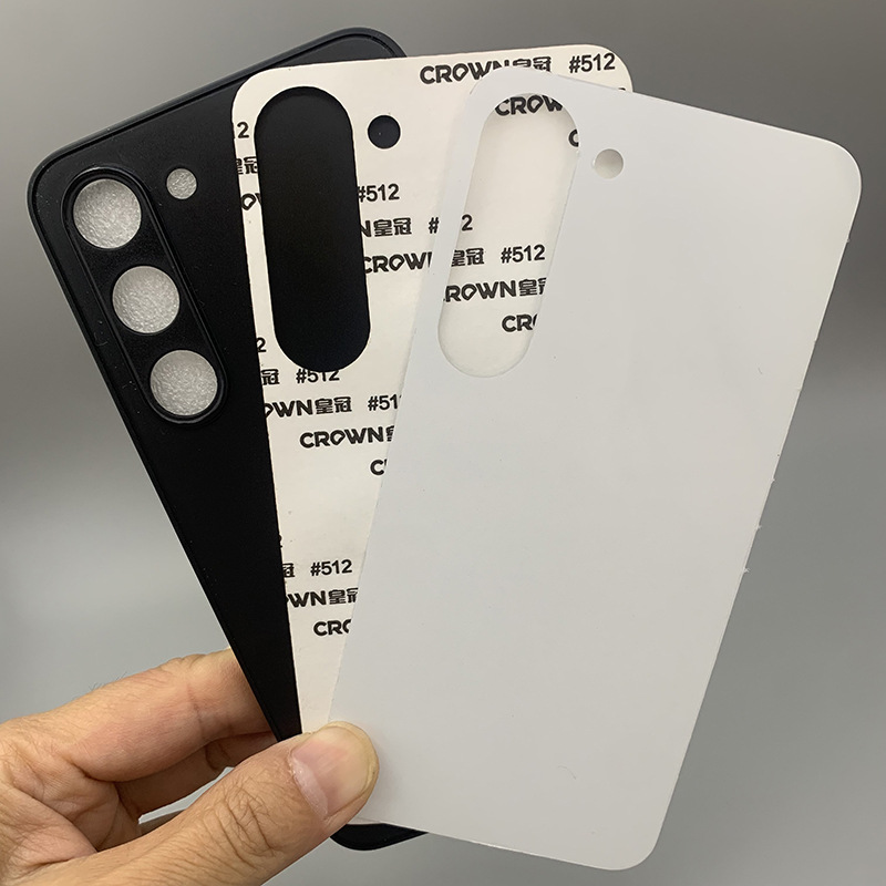 适用于三星S26U/S30P/S23U/note20/A90/M62热转印铝片壳空白素A17