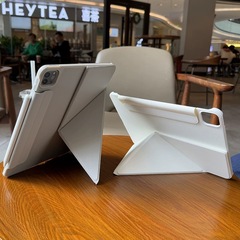 2025適用ipad 11世代マグネット両面クリップ保護カバーY折air7転倒防止曲げ防止mini7タブレットケース