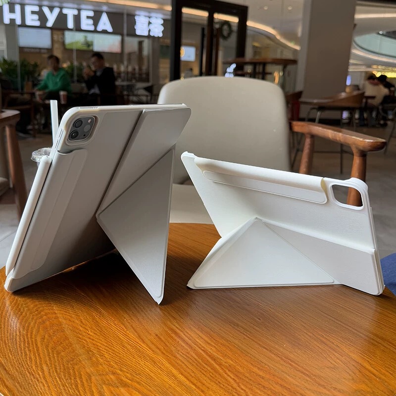 2026 Suitable for Ipad11 Generation Magnetic Double-Sided Clip Protective Case Y-Fold Air8 Anti-Fall and Anti-Bending Mini7 Tablet Case