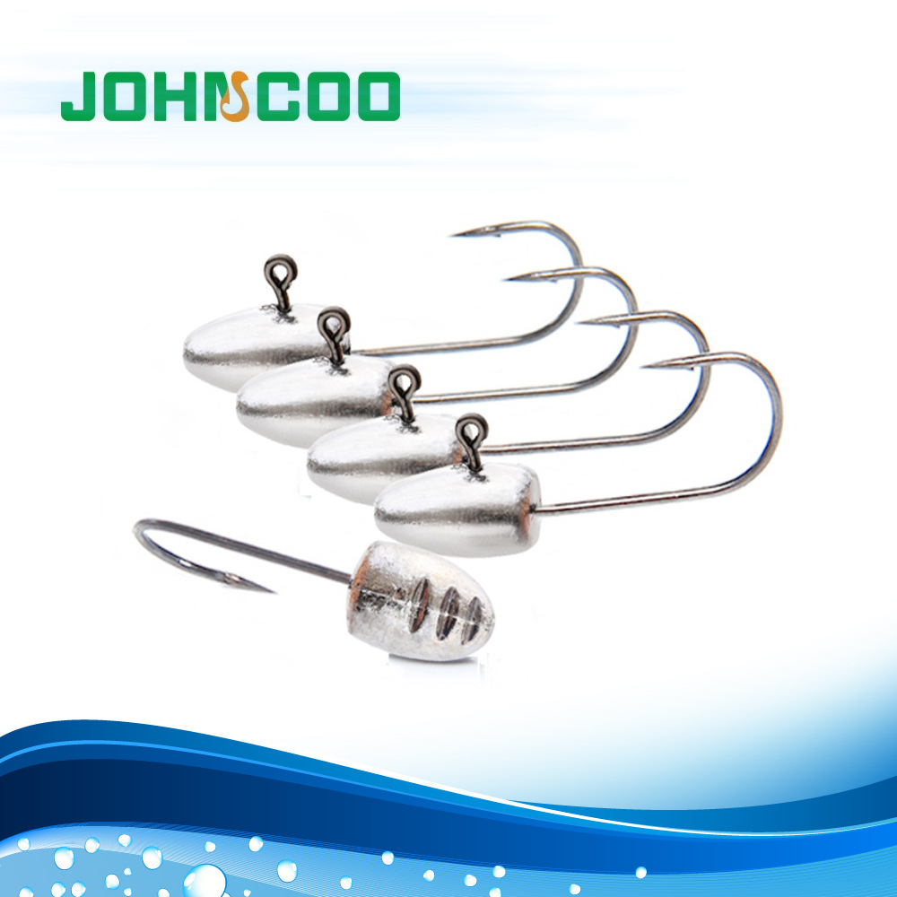 Wholesale cross-border lead head hook small root with barbed root…