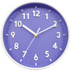 [2022 Panjie color card popular color] Changchun flower blue 8 -inch quiet hanging clock simple home living room clock