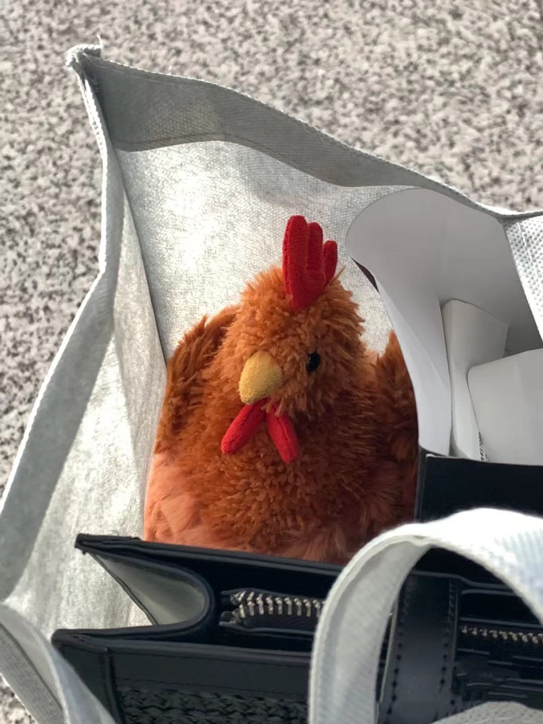 Cecile Plush Hen Toy