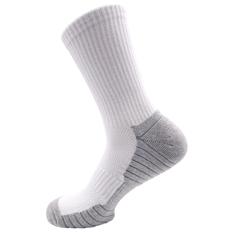 Calcetines de baloncesto de media pantorrilla profesionales de la NBA calcetines deportivos de fondo de toalla gruesa para hombres calcetines de élite de entrenamiento de combate para hombres