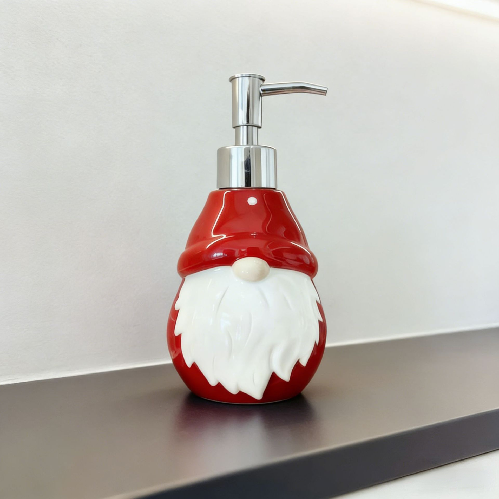 Navidad transfronteriza serie de botellas de baño de cerámica detergente líquido detergente botellas de jabón líquido detergente de manos botellas de presión de limpieza integral