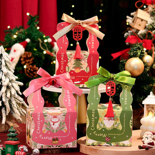 Christmas Apple Packaging Box New Lace Portable Box Ping An Fruit Packaging Box Christmas Eve Apple Gift Box Free Shipping