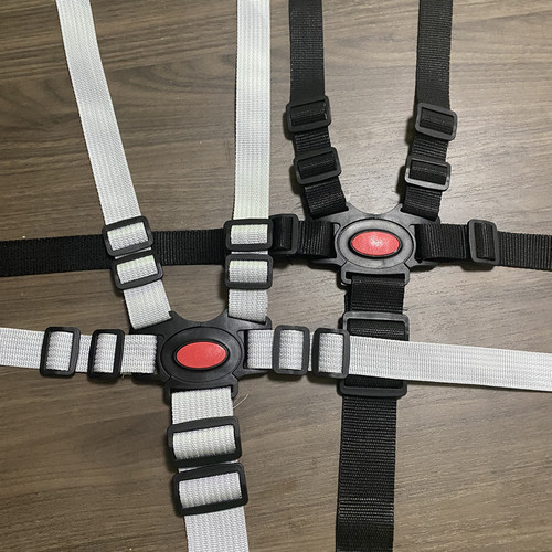 Child growth chair safety belt baby chair safety belt dining chair accessories safety protection five-point buckle safety belt
