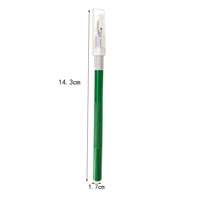 Juego de cortador de alambre de acero con alto contenido de carbono, cortador de alambre de metal, cuchilla de repuesto, mango de aleación de aluminio, cortador, herramientas de costura, cortador