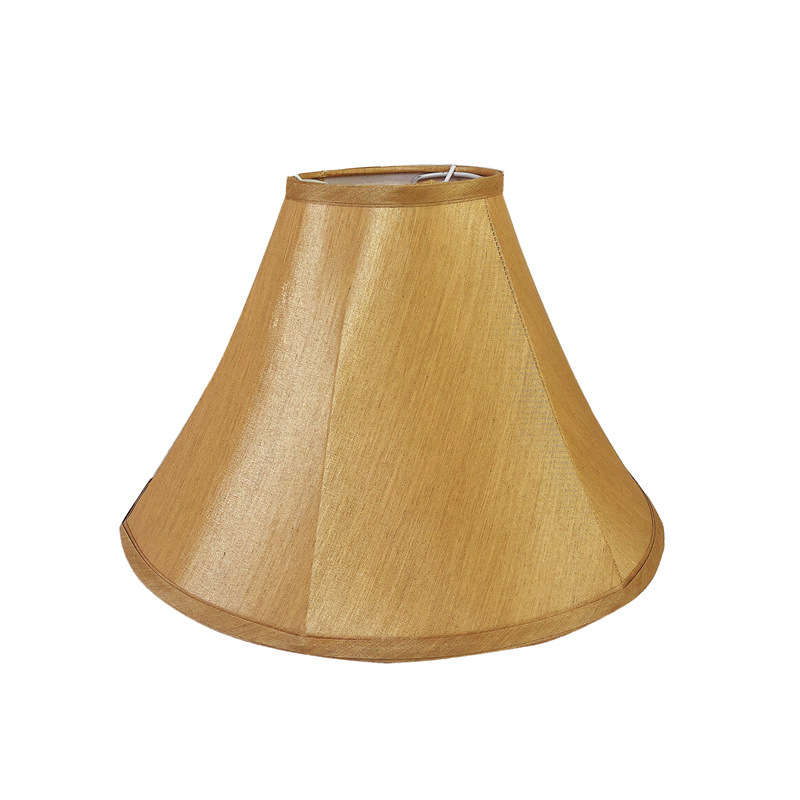 Venta directa transfronteriza lámpara de mesa pantalla de piso pantalla Shell iluminación tela anti-piercing E27 americano plegable KD pantalla