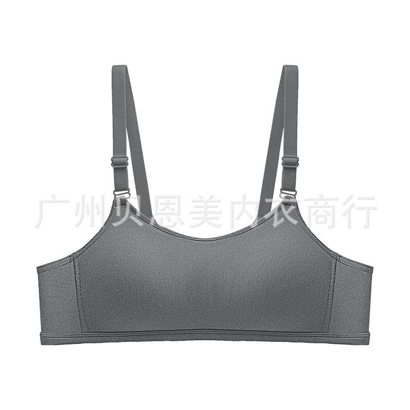 汕头内衣薄款夏季舒适透气无痕抹胸无钢圈上托聚拢防走光美背文胸|undefined
