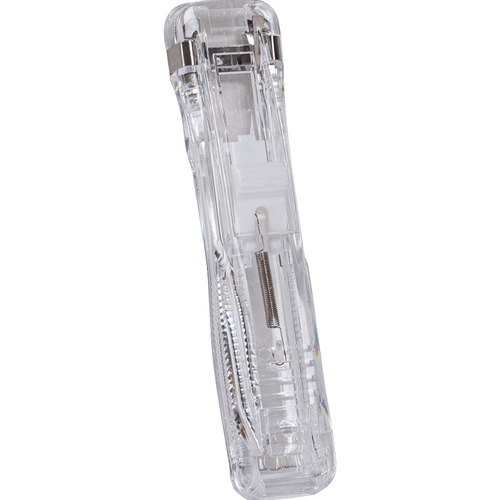Transparent ins clip pusher file information bill organizer small clip student test paper binding clip supplementary clip wholesale