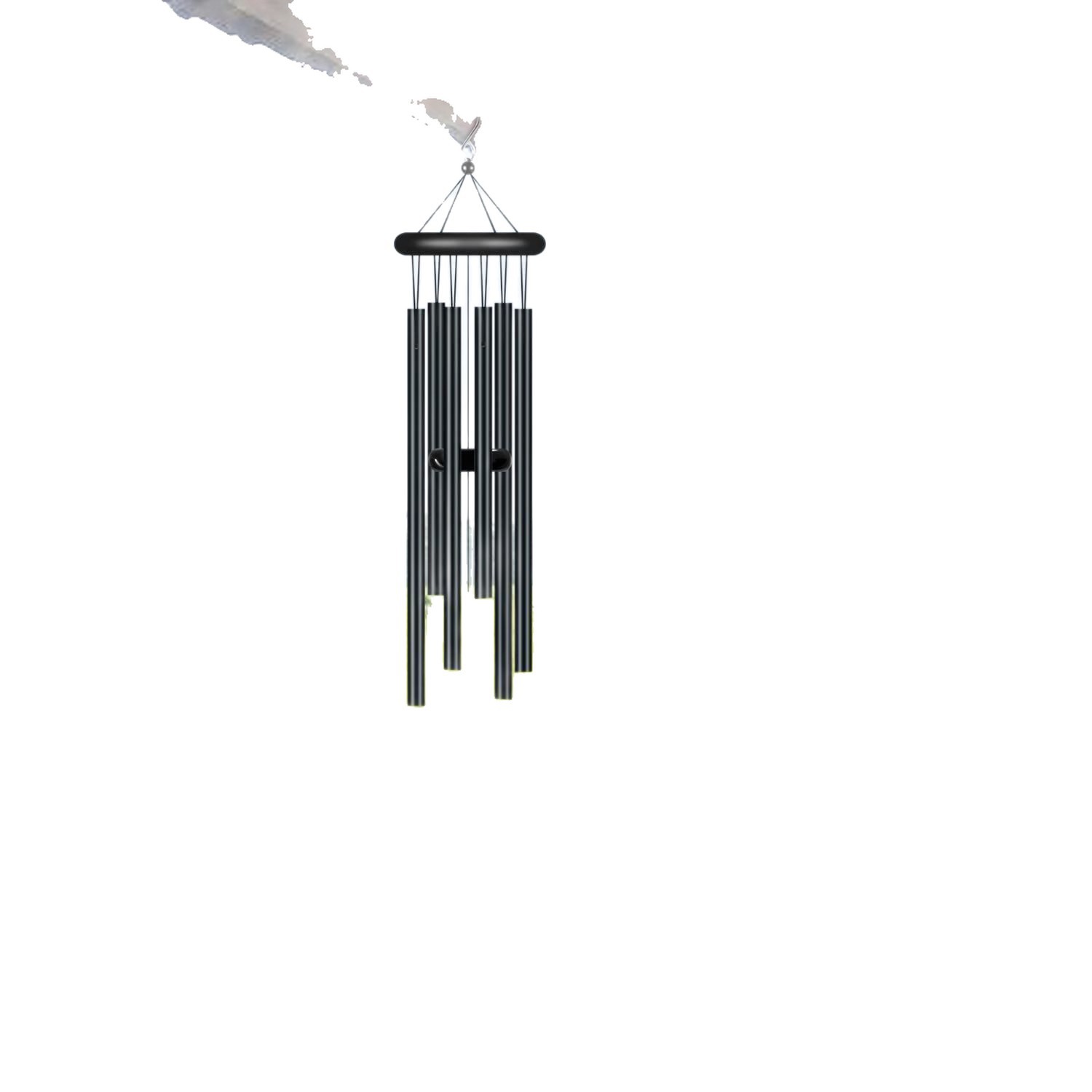 Windspiele aus Aluminium mit 6 Röhren – Musik-Gedenkartikel – Hersteller – Grenzüberschreitender Geschenkartikel – Großhandel_voghion.com