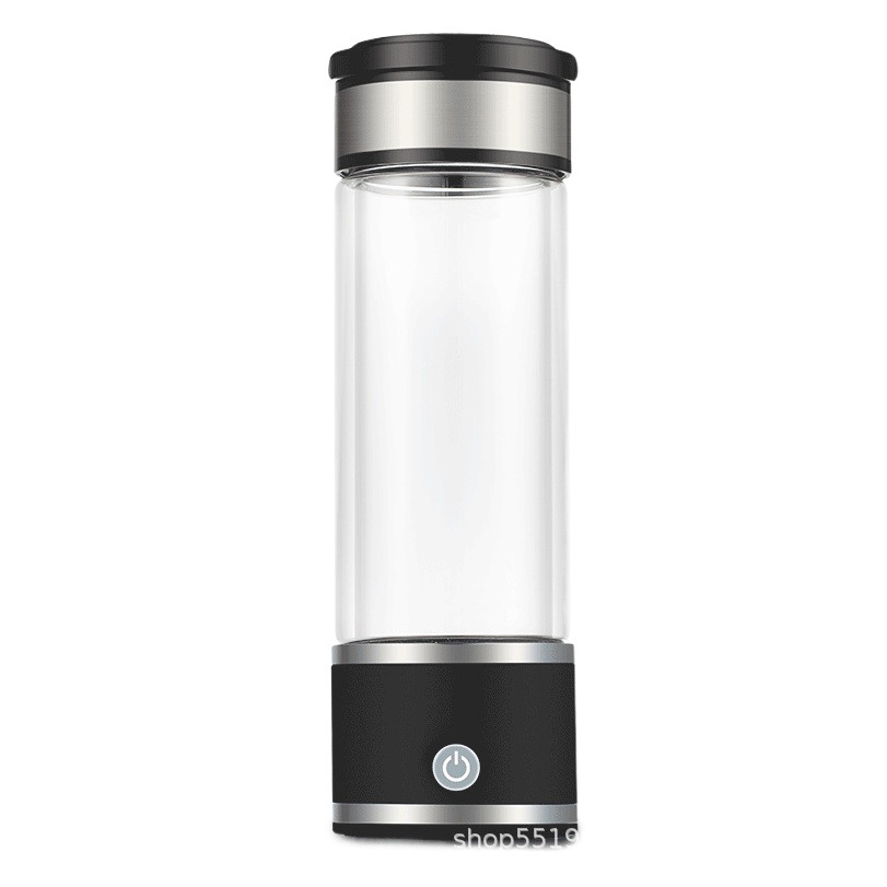 High-Concentration Titanium Platinum Electrolytic Portable Hydrogen-Rich Water Cup, Rechargeable Hydrogen-Rich Health Cup