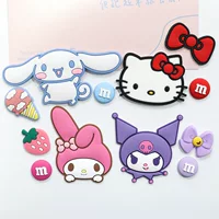 Sanrio мультфильм Yugui собака Чехол для мобильного телефона декоративные силиконовые DIY патч отверстие тапочки Сумка чашка для воды аксессуары