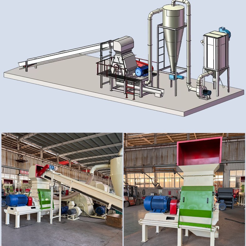 Измельчитель биомассы Angsheng Machinery модель 600
