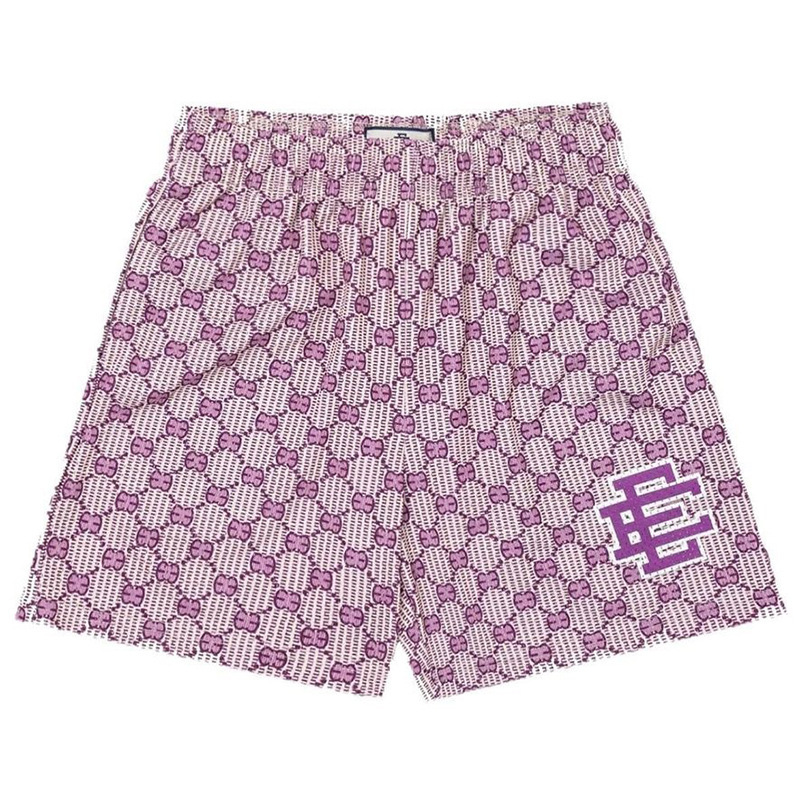 Eric Emanuel EE Pantalones cortos de malla para hombres y mujeres, pantalones de baloncesto deportivo de cuatro puntos