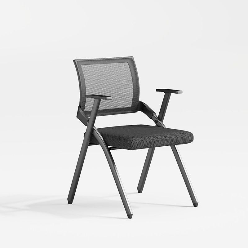 Commercial Office Chair, Simple Conference Chair, Folding Computer Chair, Office Training Chair, Desk Chair with Backrest, Conference Folding Chair
