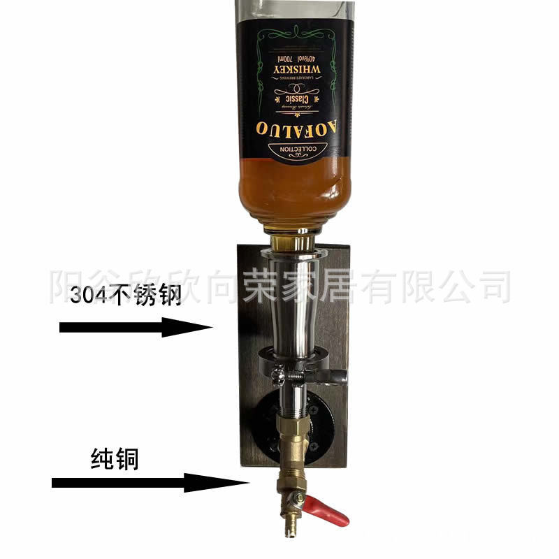 Retro creative wine dispenser for home use