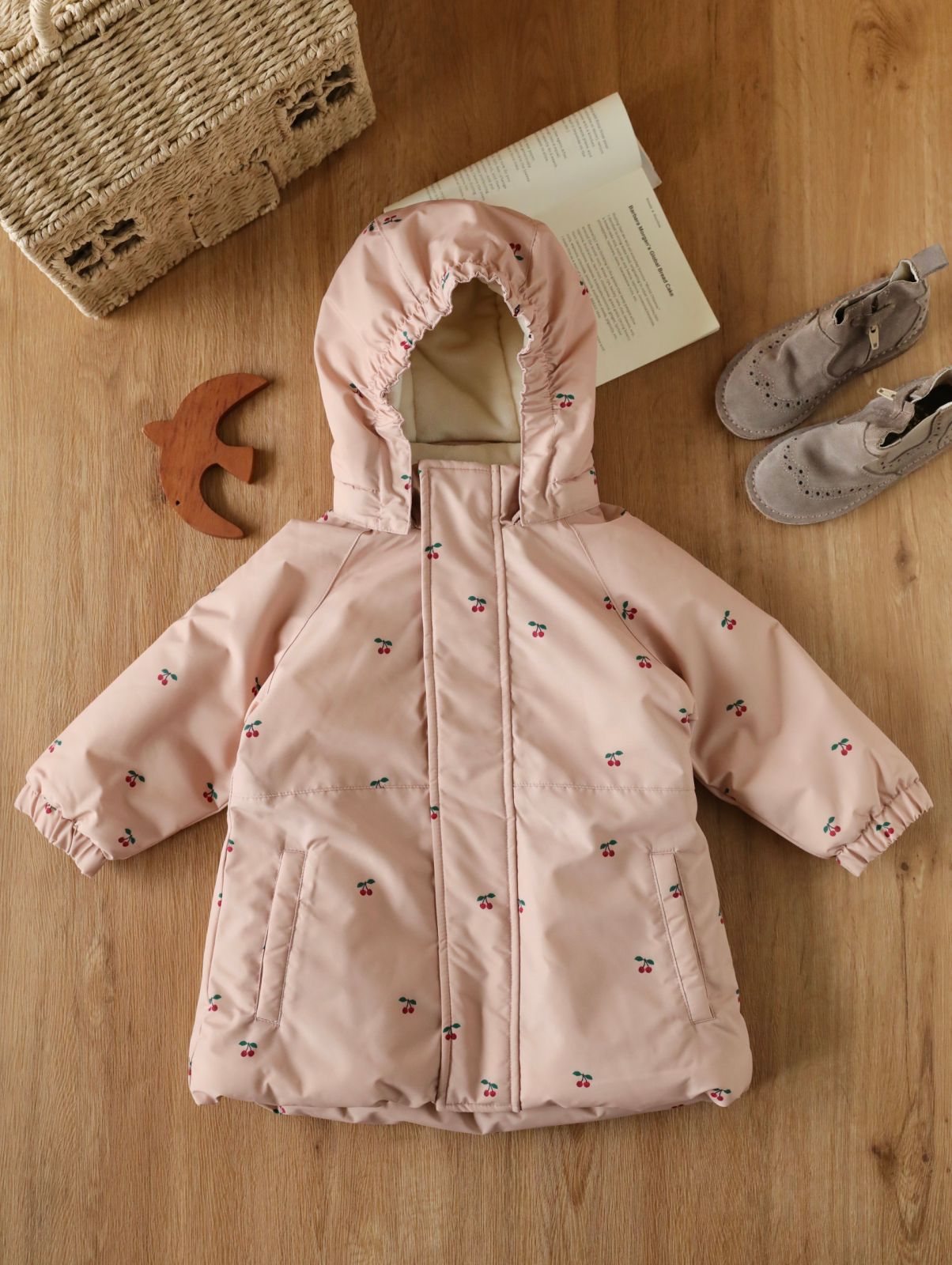 Pink cherry pie overcome