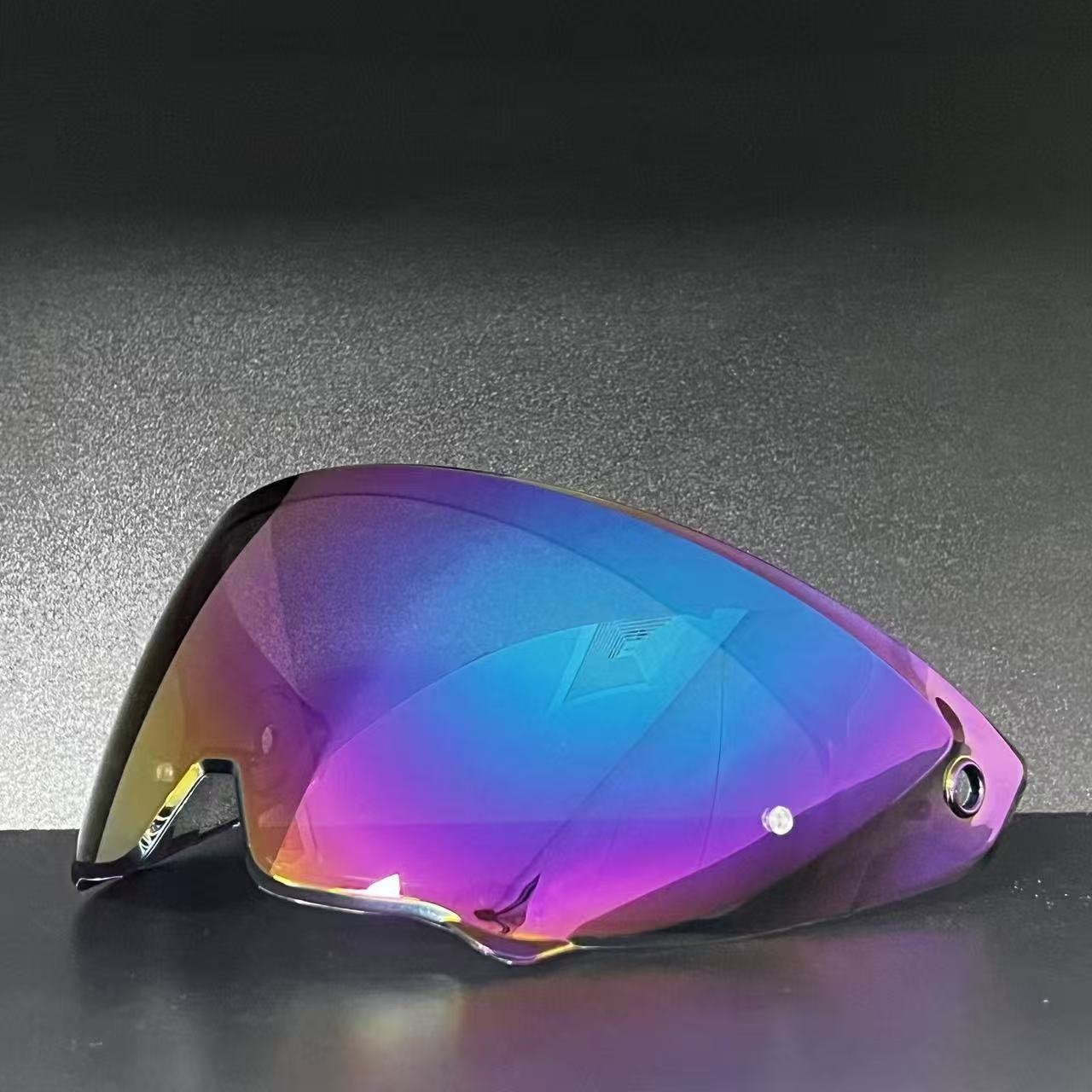 Motorcycle Helmet Lens Cycling Windproof Suitable for Ruroc Nining Helmet Lens Electroplating