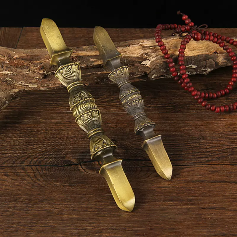 合金一字杵 唐密法器独股杵金刚杵降魔杵宝杵祥瑞