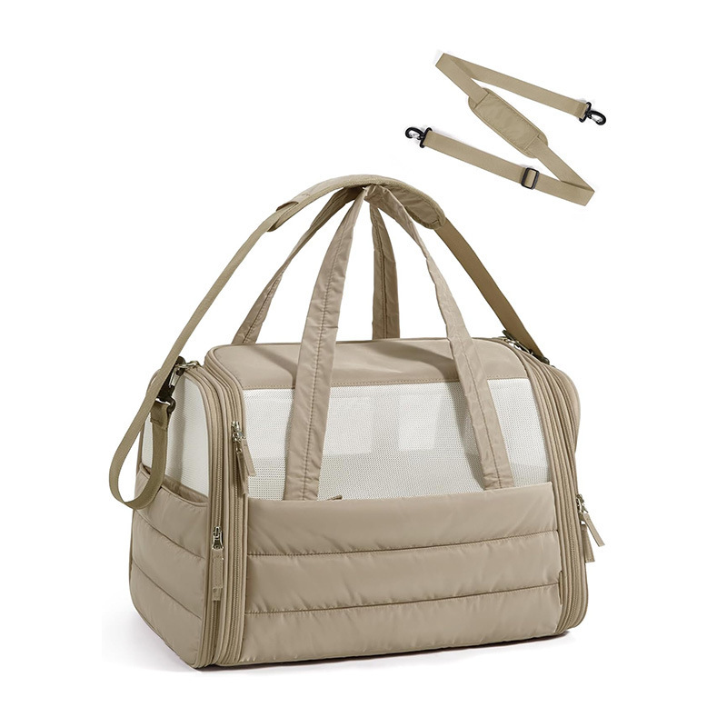 Nueva bolsa de mascotas, jaula de gato retráctil, bolsa de mano para gatos y perros, bolsa de mascotas portátil y transpirable, espacio grande para gatos