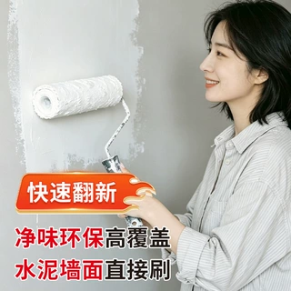 内墙乳胶漆室内翻新漆家用净味环保涂料专用墙面修补涂料自 刷墙