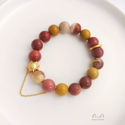 Zərgərlik ara hissələri Moon Sun Big Hole Bead - vietnam-shajin-sun-hanging-chain-1-no-beads-bracelet