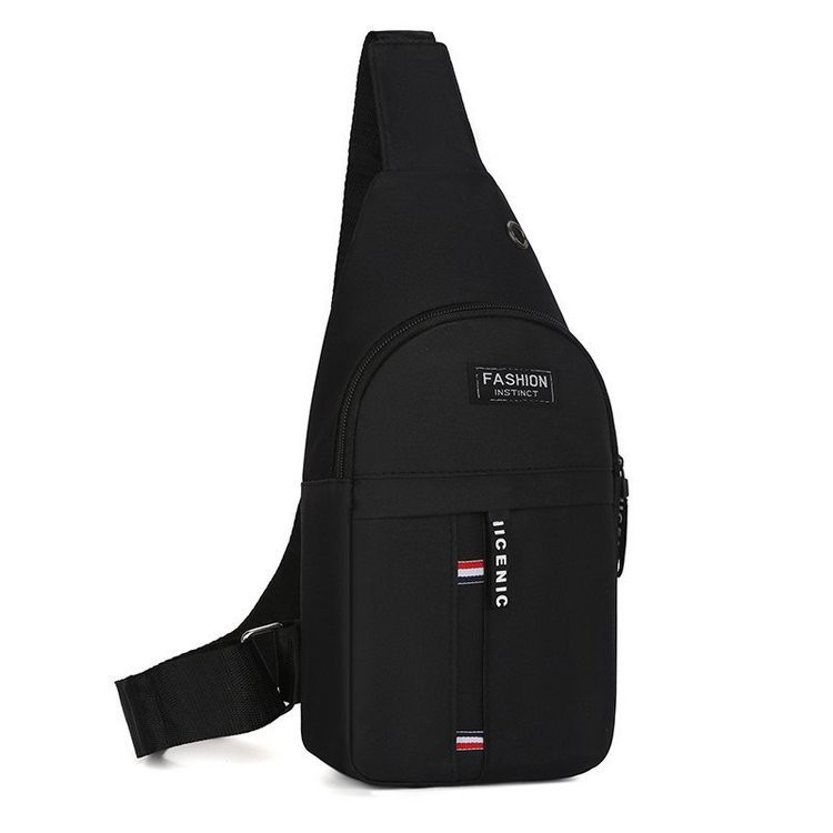 Bolso de pecho de comercio exterior para hombres 2024 nuevo ocio coreano bolso deportivo de tela Oxford bolso de hombro mochila de lona moda