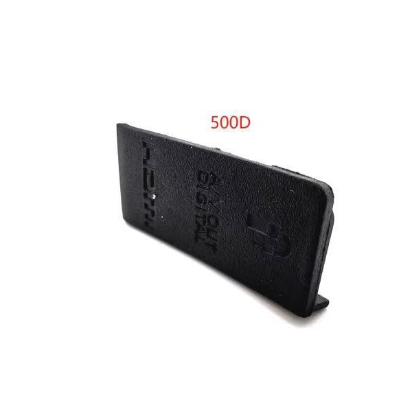 Adecuado para Canon 5D2 5D3 50D 500D 550D 60D 650D 700D enchufe de cuero USB caucho