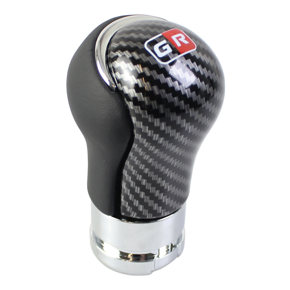 Cross-border wholesale of carbon fiber gear shift knobs for Toyota Hilux manual transmission vehicles