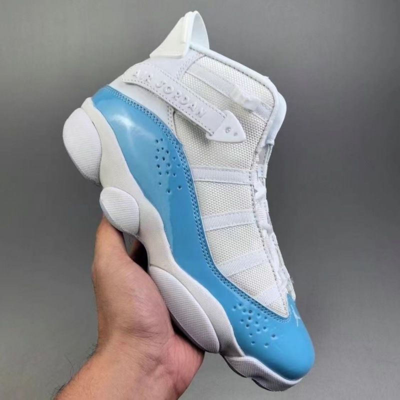 Putian Goods Air six Crown Men 's High Beauty Crown Sports absorbent Spring Professional basket shoes