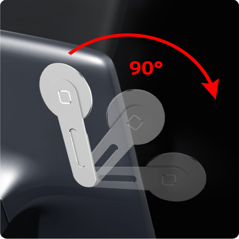 Aplicable a Tesla coche soporte de teléfono móvil MagSafe Pantalla de suspensión magnética coche navegación soporte de aleación de aluminio