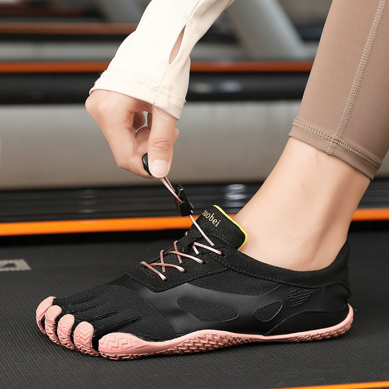 Нескользящие спортивные многофункциональные кроссовки для йоги в помещении, для зала и тренировок, мягкая подошва