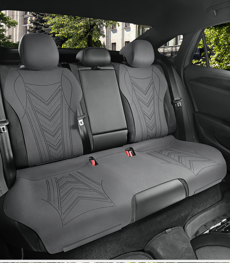 Volkswagen Magotan Special Seat Cover Semi-Enclosed Breathable Perforated Suede Leather Cushion Magotan Four-Season Universal Seat Cover