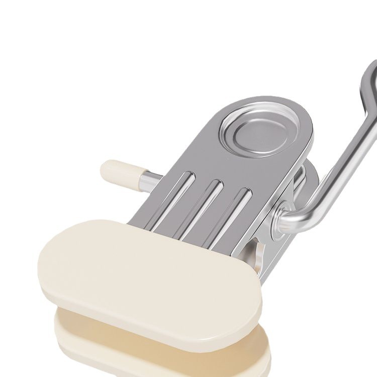 Percha de pantalones de acero inoxidable, percha de pantalones sin marca doméstica, percha de pantalones multifuncional, percha de pantalones de almacenamiento, clip de ropa, clip de sombrero